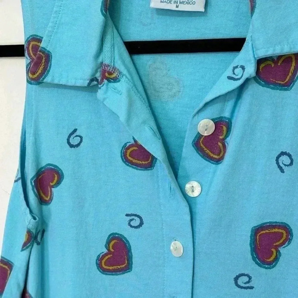 Zip Code 100%‎ Cotton Heart Maxi Dress - Picture 2 of 4